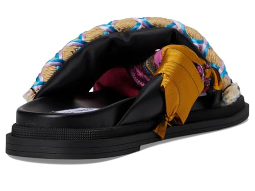 Steve Madden Steve Madden Women's Leisure Sandal, Black Multi, 6