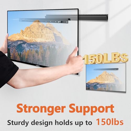 Support mural sans perçage Fulifix installation facile TV 75 pouces - 3