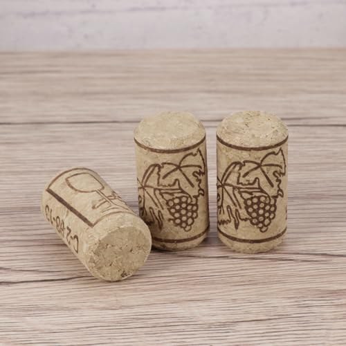 100 tapones de corcho elástico para botellas de vino y decoración de cocina 5