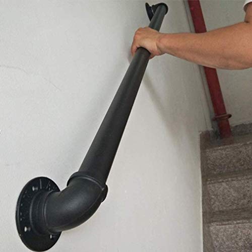 Rampe d'escalier pour marches intérieures et extérieures de maison