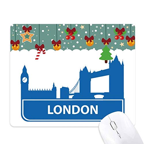 Alfombrilla de ratón de Londres azul para mejorar el control y precisión de tu cursor