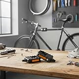 Robuste et : fabriquées à partir de matériaux robustes, ces pédales sont conçues pour résister aux défis du VTT et des aventures en plein air, une expérience de conduite sûre et fiable