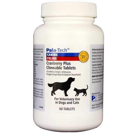 Pala Tech Cranberry Plus Chew Tabs 60 ct