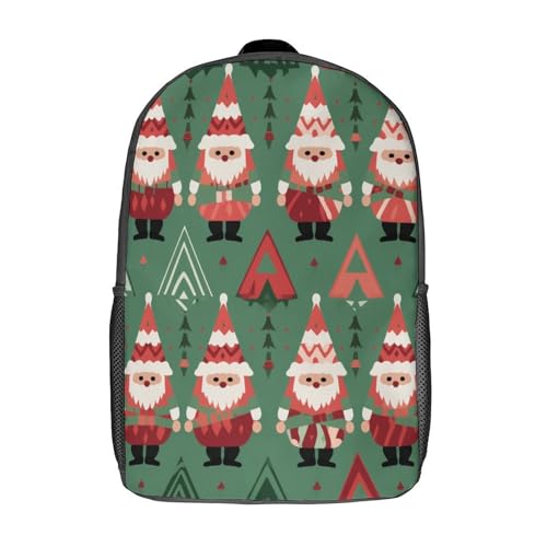 Sac d'école imprimé en 3D pour garçon, cadeau de Noël 43cm