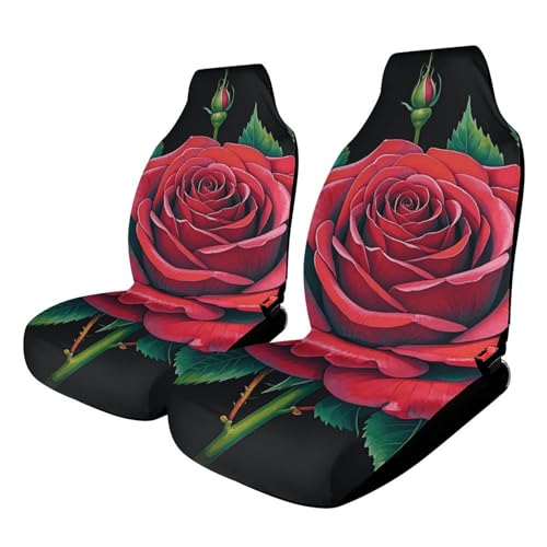 Housse de siège de voiture rose gothique pour sublimer l'habitacle de votre SUV ou camion