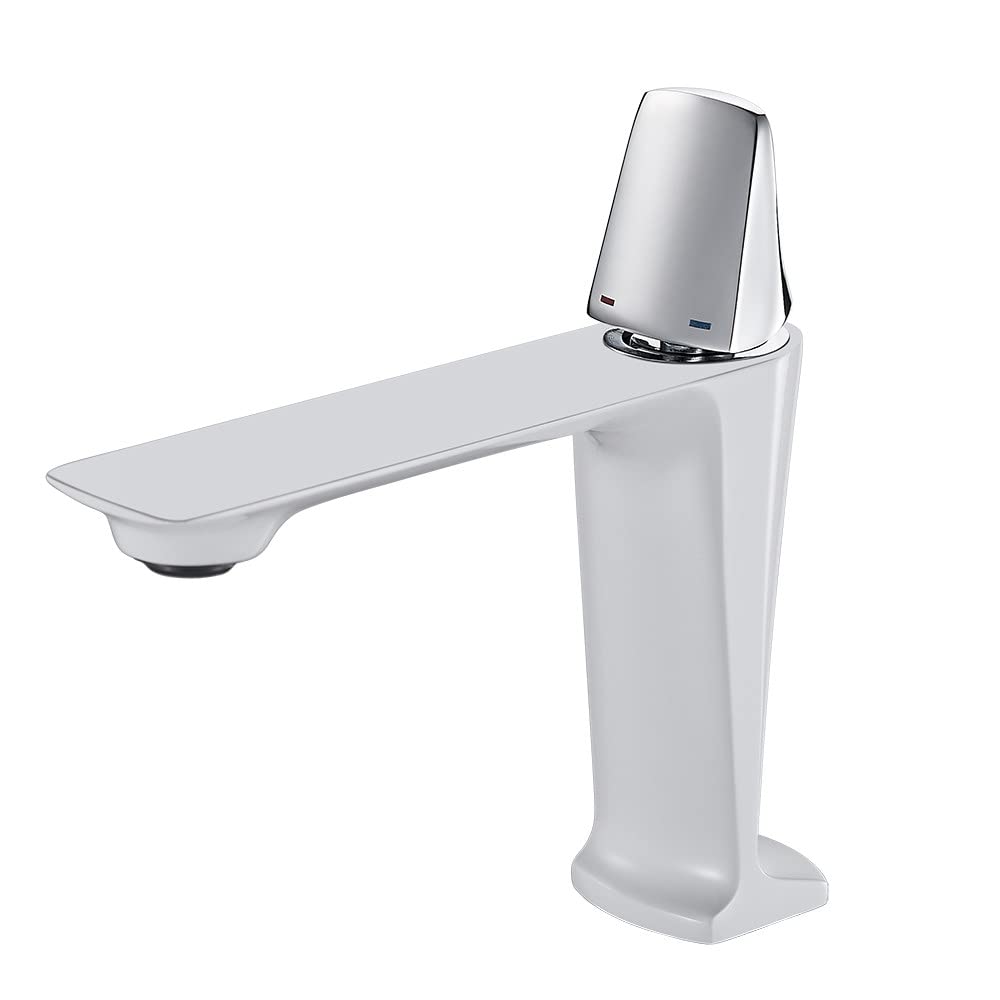 Mitigeur de bassin anti-calcaire pour éviter les traces sur lavabo