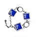 DIYthinker Ocean Quallen Science Nature Picture Square Shape Metall Armband Love Gifts Schmuck mit Kette Dekoration