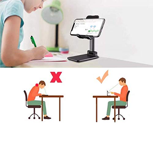Suporte de Mesa para Celular Ajustável Articulado Tablet Smartphone (Branco)