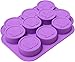 Marijuana Leaf Silicone Soap, Butter, Candy Mold Tray, 2 Pack, 12 Cavities