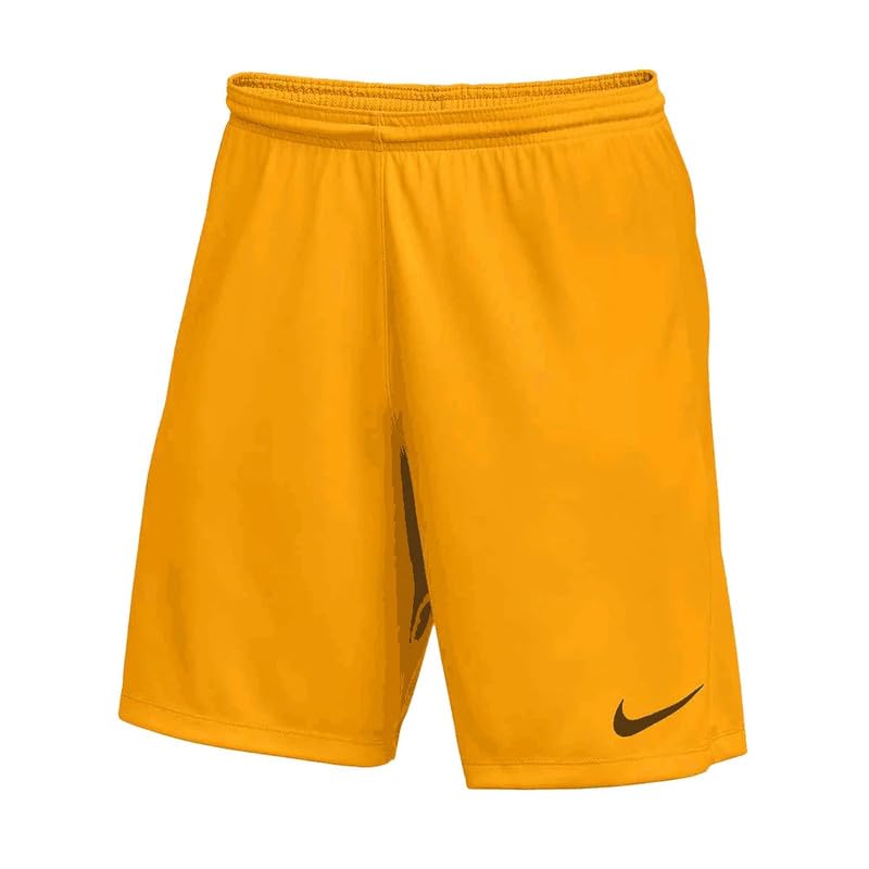 Nike Youth Park III Shorts (XL, Uni Gold/White)