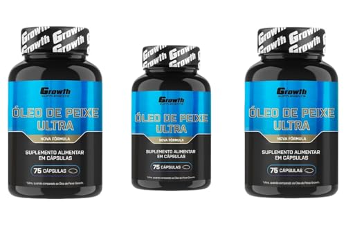 Óleo de Peixe Ultra - Ômega 3 (75 Softgel) - Growth