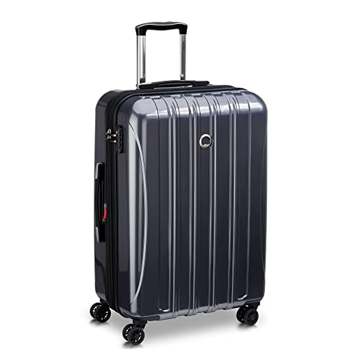 What material is delsy paris luggage DELSEY PARIS Helium Aero Luggage 24 Inch
