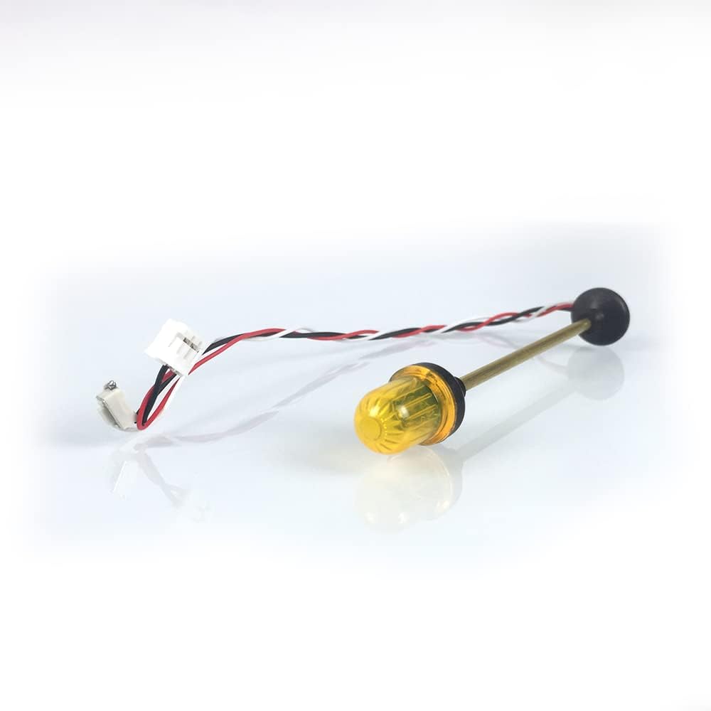 Heng Long LED Flashing Warning Light Caution Lamp Yellow for 1/16 RC Tank DIY Truck Car RC Tank Spare Part