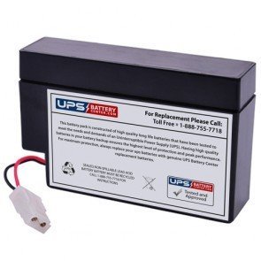 UPSBatteryCenter Compatible Replacement Battery 12V 0.8Ah WL for Voltmax VX-1208