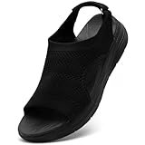 FORYEGO Sandalias Deportivas para Mujer Sandalias de Piso Ligero Antideslizantes Verano Sandalias de Playa para Caminar Uso...