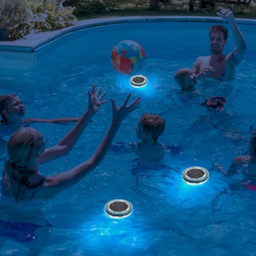 Luz Solar Flotante para Estanques y Jardín con LED Cálido 6
