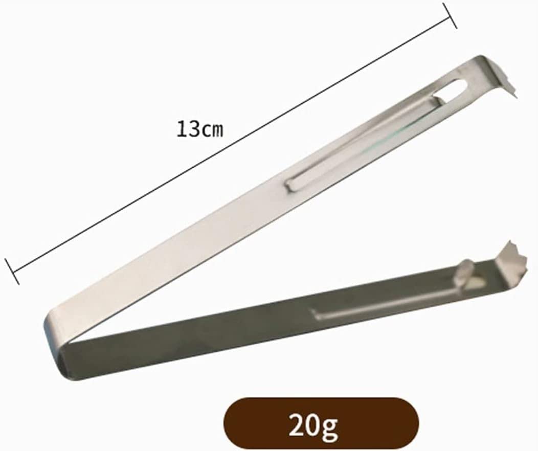 Silicium Titane métal Titane Pince à glaçons en Acier Inoxydable, Pince à Glace, Pain, Nourriture, BBQ, Pince à Glace, Outil de Bar, Accessoires de Cuisine de fête, Pinces