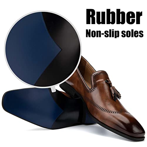 JITAI Mens Loafers Shoes Slip On Driving Shoes Casual Dress Loafer Business Fashion Shoes3