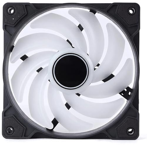 Image of NEXSA 120mm RGB PC Cabinet Cooling Fan for Gaming Computer Case | Generates high volume air circulation streams across internal system components to maintain cool gaming hardware.