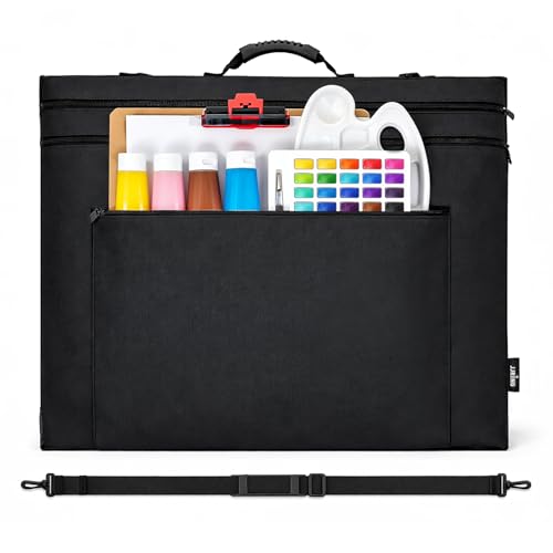 JJRING 18x24 Art Portfolio Tote Bag - Large Carrying Storage