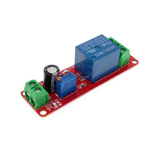 5PCS/LOT 12 V delay Conduction delay Switch Relay Module Robot Intelligent car 1-10 s delay