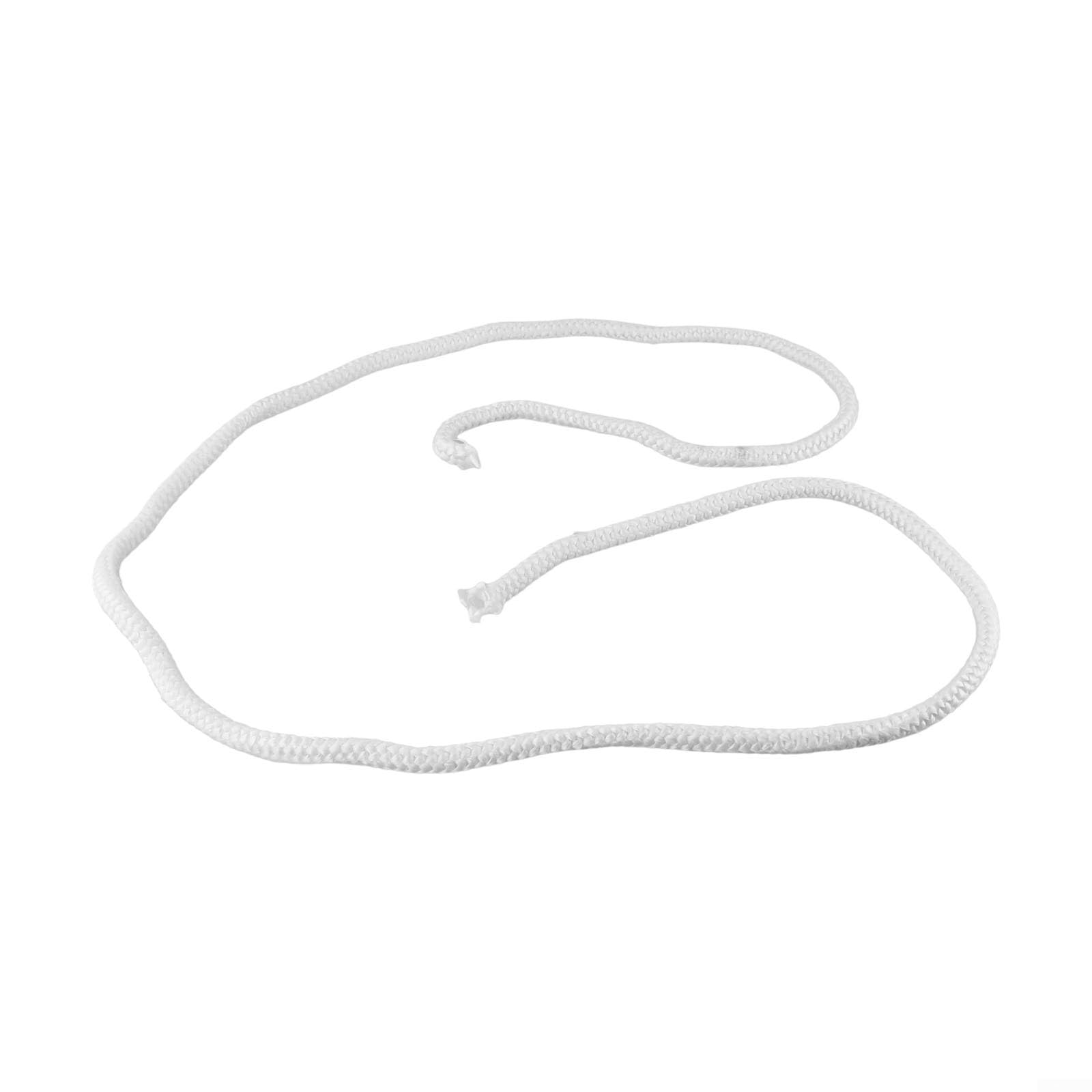 Corda ignifuga in fibra di vetro per stufa, lunghezza 2 m, utilizzata come guarnizione per stufe a legna, caldaie, bruciatori a pellet e camini industriali (10 mm)