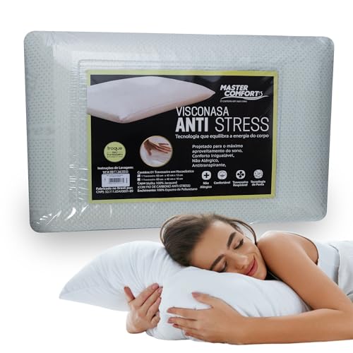 Travesseiros Nasa Antistress Alto, Master Comfort