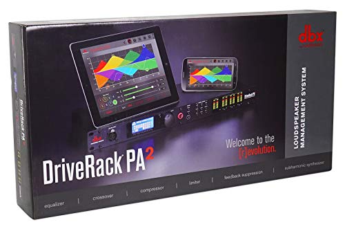 DBX DriveRack PA2 Signal Processor Speaker Management+Auto Room Correction PA 2