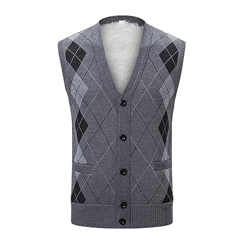 Gilet homme tricoté imprimé chic idéal pour les sorties décontractées