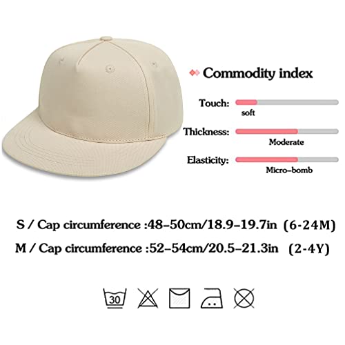 Gorra de béisbol para bebé y sombrero de sol infantil ajustable para verano 7