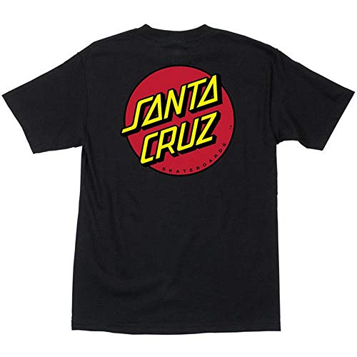 T-shirt SANTA CRUZ à pois homme fini les hauts amples déformés au premier lavage