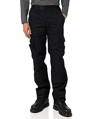 Himalayan Bullet Men's Combat Multi-Pocket Work Trousers (Navy, 30-31)