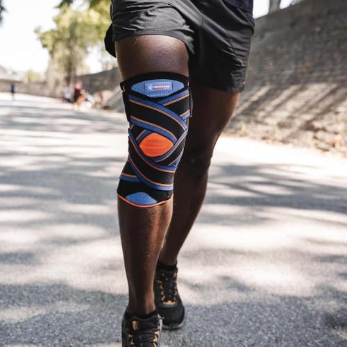Thuasne Sport – Ginocchiera Strapping Novelastic – Ginocchiera Instabile O Dolorosa – Tenuta Laterale, Maglia Di Forma Anatomica, Indice Di Tenuta 3/3, Dispositivo Medico Ce, Taglia S - 4