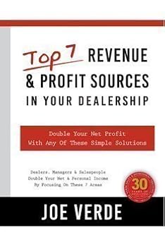Paperback Top 7 Revenue & Profit Sources in Your Dealership Book