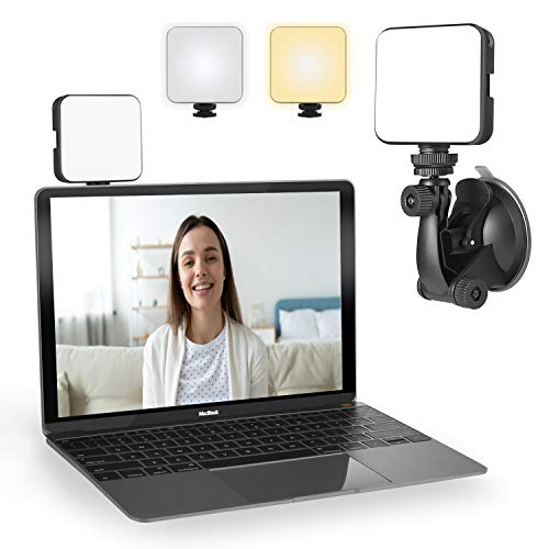 Light for Video Conferencing | Video Conference Lighting Kit | Cube Laptop Computer Webcam Light for Video Conferencing - Self Broadcast - Zoom Call Meeting - Microsoft Teams - Live Streaming