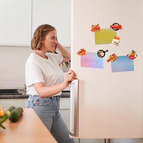 12 imanes decorativos para refrigerador temática comida miniatura 6