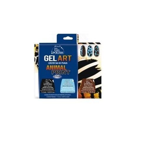 ibd Just Gel Nagellack - Animal Print - 3 x 7.4ml - LED/UV Gel Art