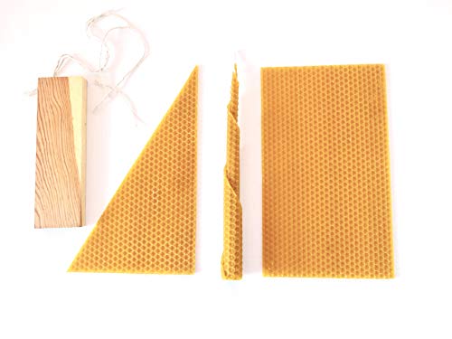 Kit per creare le tue candele con cera a nido