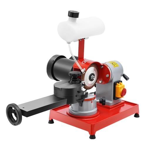 MccoMMon Affûteur de lame de scie, 220 V, 370 W, pour lames de scie circulaire de 80 à 700 mm, ponceuse à eau pour le ponçage du plastique