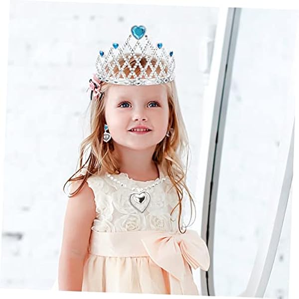Toyvian 3 Sets Kind Prinses Trendy Hakken Prinses Speelgoed Kleine Meisjes Hoge Hakken Prinses Tiana Meisjes Heks Kostuum Dokter Kostuum Kids Prinses Aankleden Set Prinses Aankleden
