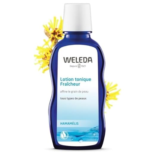 Weleda Tonico Viso Ravvivante Acqua di Hamamelis, rinfresca la pelle e affina i pori