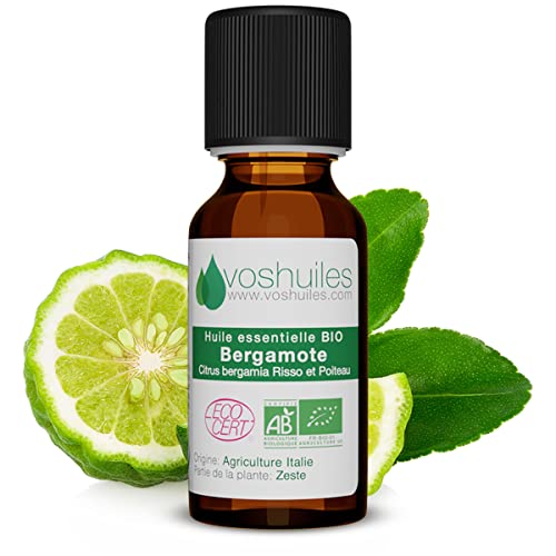 Aceite Esencial de Bergamota Orgánica 10ml