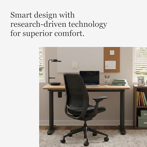 Image of Steelcase Series 2 Ergonomic Office Chair, Hard Floors, Licorice