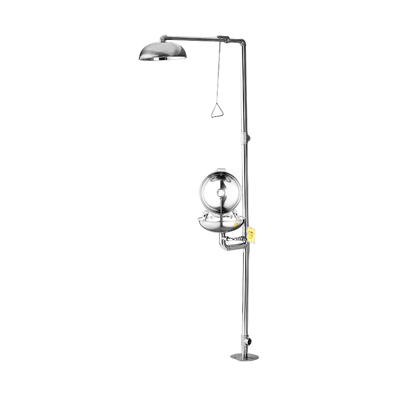 Stazione lavaocchi in Acciaio Inox 304, Dispositivo Doccia di Emergenza Verticale, Spray di Emergenza per Laboratorio e Uso Industriale Portatile (Colore: Style2)