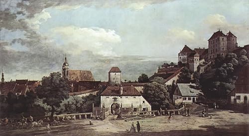 Toile affiche de arts Pirna Bellotto pour habiller un grand mur vide