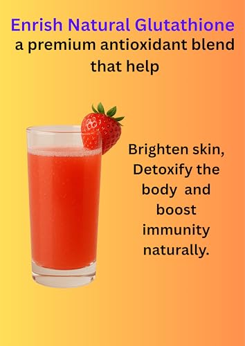 Image of L-Glutathione and Vitamin C Effervescent TabletsI Strawberry FlavourI ISkin BrighteningIImmune Support,I 40 Tablets pack of 2I.