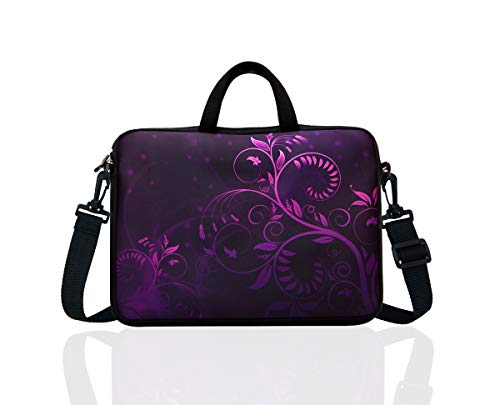 10-Inch Laptop Shoulder Bag Sleeve Case with padded handle for 9.6” 9.7" 10" 10.1" 10.5" Ipad/Netbook/Tablet/Reader2