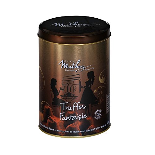 2x500g Chocolat Mathez Fine French Cocao Powdered Chocolate Truffles Fantaisie