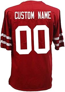 Custom Football Jerseys for Men Women Youth Embroidered Team Name and Your Numbers