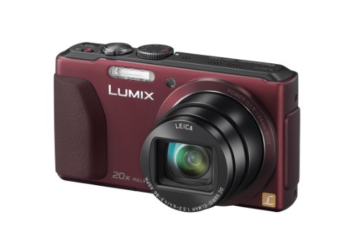 Panasonic Lumix DMC TZ40   Cámara compacta de 18.2 MP, zoom óptico de 20x, lente Leica DC, Wi Fi NFC, GPS integrado, gran angular de 24 mm, video Full HD 50P AVCHD, LCD de 3 pulgadas (renovado)